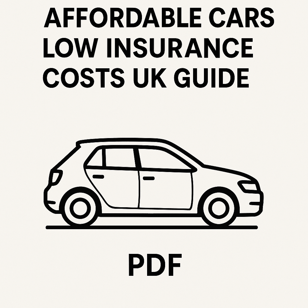 Low insurance group cars PDF